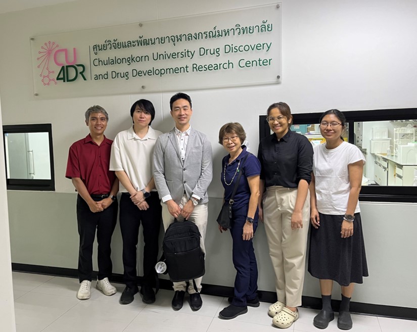 Professor Lee-Wei Yang–National Tsing Hua University visited Chula4DR